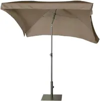 Parasol aruba 200x130cm taupe - afbeelding 2