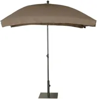 Parasol aruba 200x130cm taupe - afbeelding 1