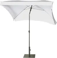 Parasol aruba 200x130cm wit - afbeelding 2