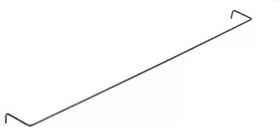 Peacock borderrand recht 80 cm