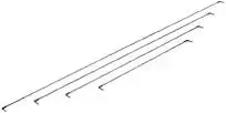 Peacock glasfiber steunring buigzaam 100 cm - afbeelding 1