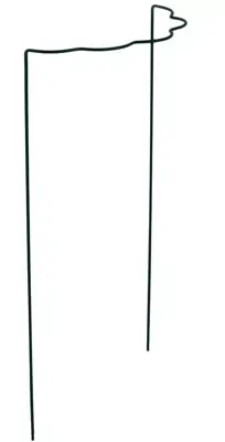 Peacock plantensteun geschulpt 100x40cm groen