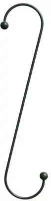 Peacock S-haak 35 cm groen