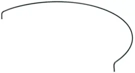 Peacock steunring halfrond 45 cm - afbeelding 1