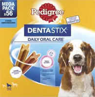 PEDIGREE dentastix  Snacks voor honden vanaf 4 mnd  medium 8*7stuks multipack kopen?
