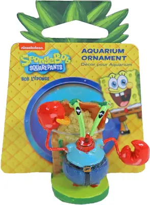 Penn Plax Sponge Bob ornament, mr. Krabs, 5 cm. SBR2 - afbeelding 1