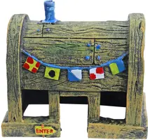 Penn Plax Sponge Bob ornament, mr. Krabs huis, 8 cm. SBAR22 - afbeelding 3
