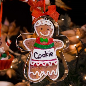 Peperkoek & zuurstok kerstballen