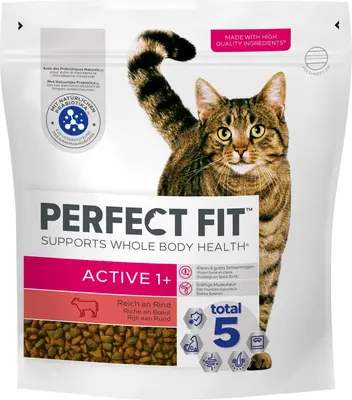 Perfect Fit Adult Active kattenbrokken rund 1,4kg