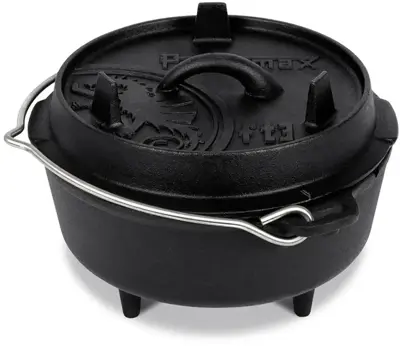 Petromax dutch oven ft3  met pootjes 1,6 liter - afbeelding 1