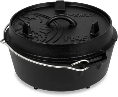 Petromax dutch oven ft4,5 met pootjes 3,5 liter - afbeelding 1