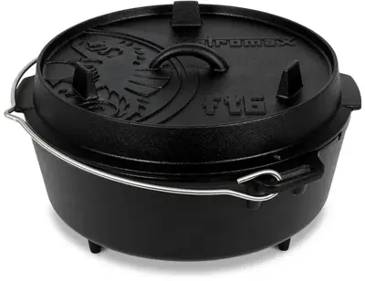 Petromax dutch oven ft6 met pootjes 5,5 liter - afbeelding 1