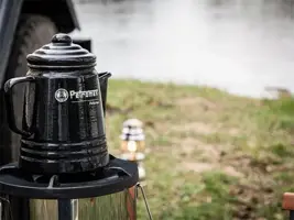 Petromax emaille perculator perkomax zwart 1,3l - afbeelding 4