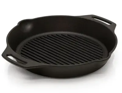 Petromax gietijzeren grill skillet 2 handvatten 30cm - afbeelding 1