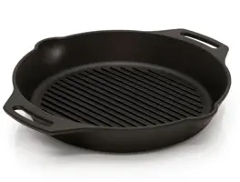 Petromax gietijzeren grill skillet 2 handvatten 30cm - afbeelding 1