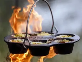 Petromax gietijzeren muffinvorm - afbeelding 2