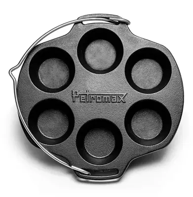 Petromax gietijzeren muffinvorm - afbeelding 1