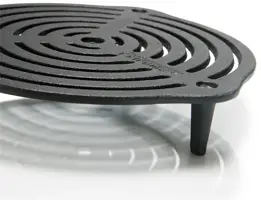 Petromax gietijzeren onderzetter met pootjes 23cm - afbeelding 2