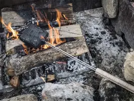 Petromax gietijzeren tosti ijzer - afbeelding 4