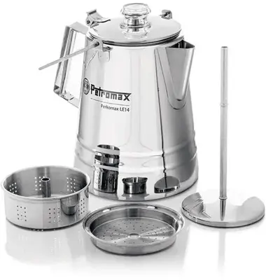 Petromax rvs perculator perkomax 1,5l - afbeelding 1