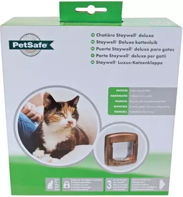 PetSafe kattendeur houtnerf