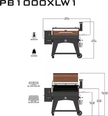Pit Boss Austin XL houtpellet grill en rookoven - afbeelding 8