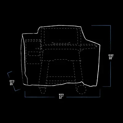 Pit Boss grills barbecue hoes voor Competition series 1250 - afbeelding 2