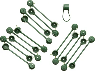 Plantenklemmen groen d15mm 15st - afbeelding 1