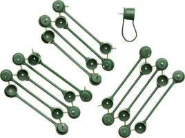 Plantenklemmen groen d15mm 15st - afbeelding 1