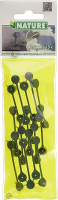 Plantenklemmen groen d15mm 15st - afbeelding 2