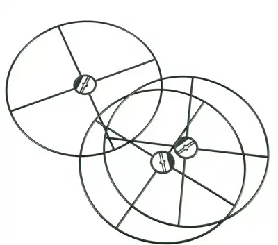 Plantensteunen rond d40cm groen 3st - afbeelding 1