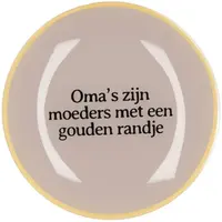 Plate round oma's zijn moeders 18x18x2cm kopen?