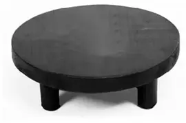 Plateau teak zwart 15x6 cm kopen?