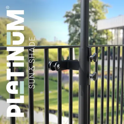 Platinum Sun & Shade balkonklem verticale reling - afbeelding 3