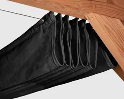 Platinum Sun & Shade harmonicadoek coolfit 300x290cm zwart - afbeelding 4