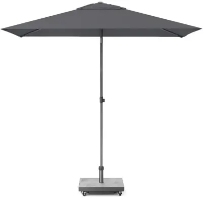 Platinum Sun & Shade parasol lisboa 210x150cm antraciet - afbeelding 1