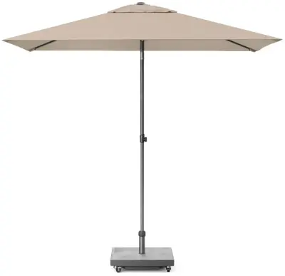 Platinum Sun & Shade parasol lisboa 210x150cm taupe - afbeelding 1