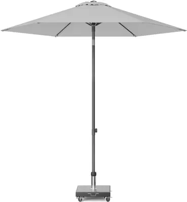 Platinum Sun & Shade parasol lisboa 250cm lichtgrijs - afbeelding 1