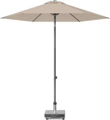 Platinum Sun & Shade parasol lisboa 250cm taupe - afbeelding 1