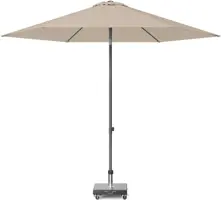 Platinum Sun & Shade parasol lisboa 300cm taupe - afbeelding 1