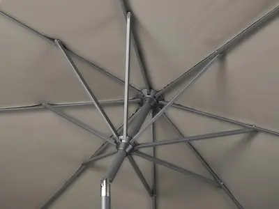 Platinum Sun & Shade parasol riva 250cm lichtgrijs - afbeelding 6