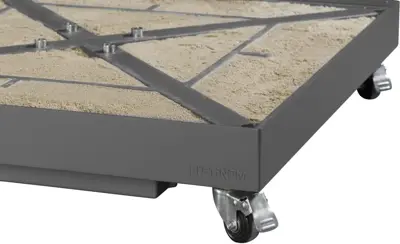 Platinum Sun & Shade parasolvoet vulbaar ceramica antra 90kg - afbeelding 3