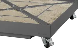 Platinum Sun & Shade parasolvoet vulbaar ceramica antra 90kg - afbeelding 3