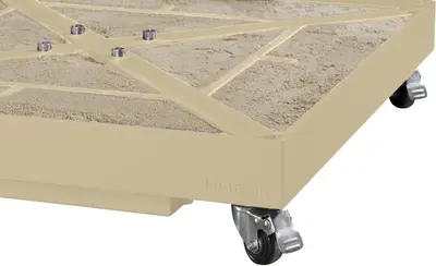 Platinum Sun & Shade parasolvoet vulbaar ceramica sandstone 90kg - afbeelding 3