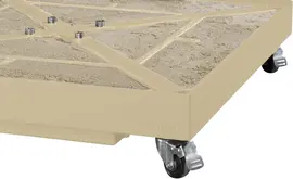 Platinum Sun & Shade parasolvoet vulbaar ceramica sandstone 90kg - afbeelding 3