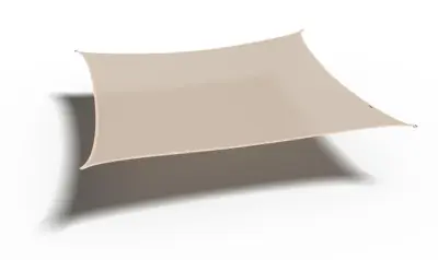 Platinum Sun & Shade schaduwdoek coolfit 360x360cm off white - afbeelding 1