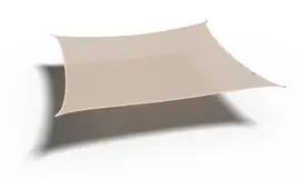 Platinum Sun & Shade schaduwdoek coolfit 360x360cm off white - afbeelding 1