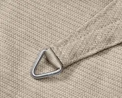 Platinum Sun & Shade schaduwdoek coolfit 500x500cm greige - afbeelding 4