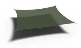 Platinum Sun & Shade schaduwdoek coolfit 500x500cm olijf - afbeelding 1