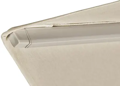 Platinum Sun & Shade zweefparasol Challenger T² premium 260x350cm champagne - afbeelding 8